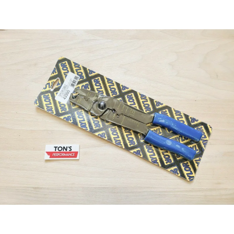 Taylor 43390 Spark Plug Wire Crimping Tool Pro 7-8mm Plug Wire & Electrical wire