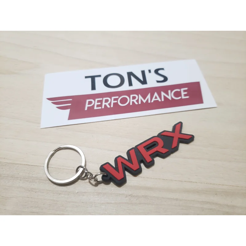 Subaru WRX Rubber Keychain