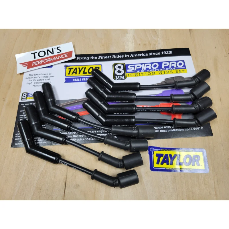 Taylor Ceramic 8mm Spiro Pro GM LS Spark plug wires
