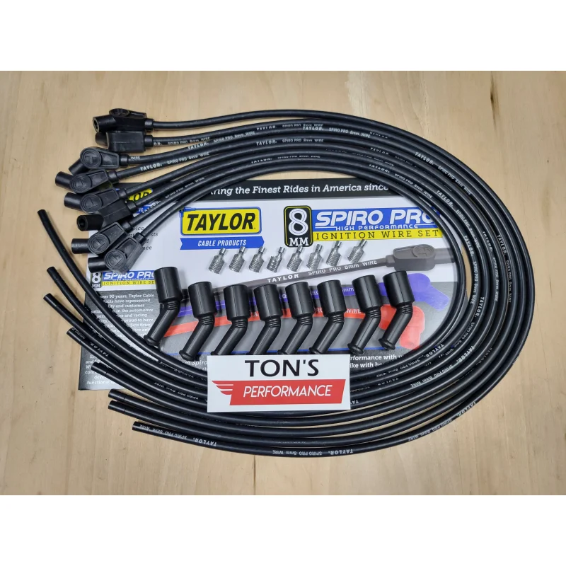 Taylor Spiro-Pro 8mm Universal LS LSX LT Spark plug wires 36″