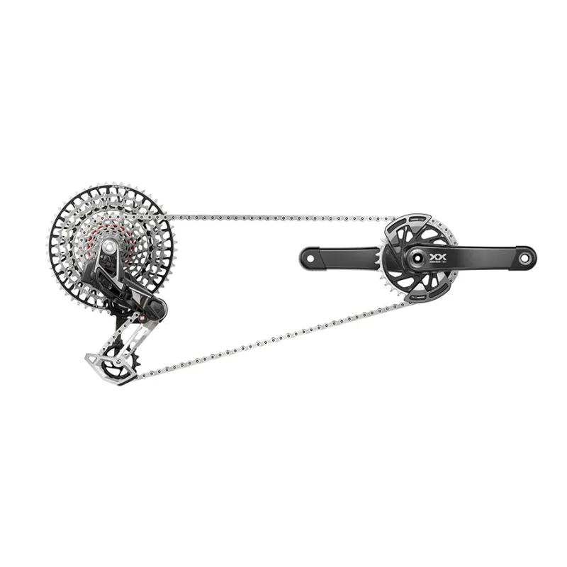 SRAM, XX T-Type Power Meter, Build Kit, 165mm, Kit