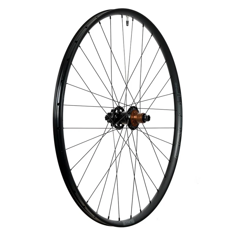 Stans No Tubes, Crest MK4, Wheel, Rear, 27.5”, 12x148mm, Disc IS 6B
