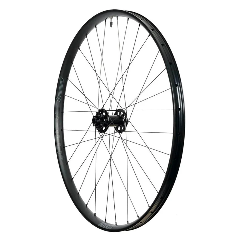 Stans No Tubes, Flow MK4, Wheel, Front, 27.5”, 15x110mm Boost, Disc IS 6-bolt