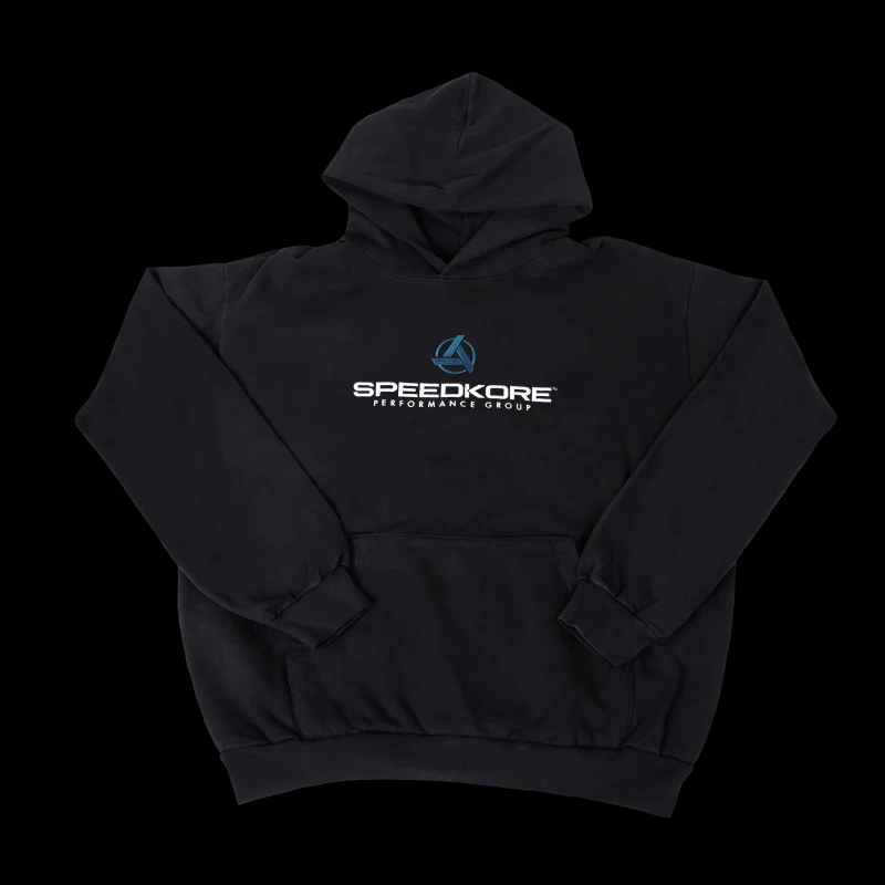 SpeedKore Embroidered Logo L/S Hoodie Black