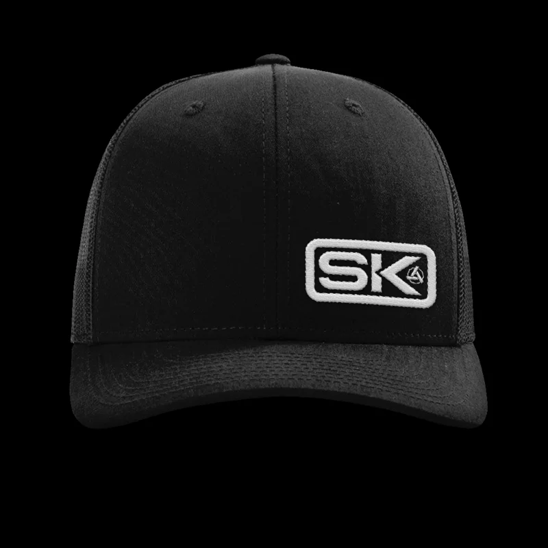 SpeedKore Initial Box Logo Snapback – Black