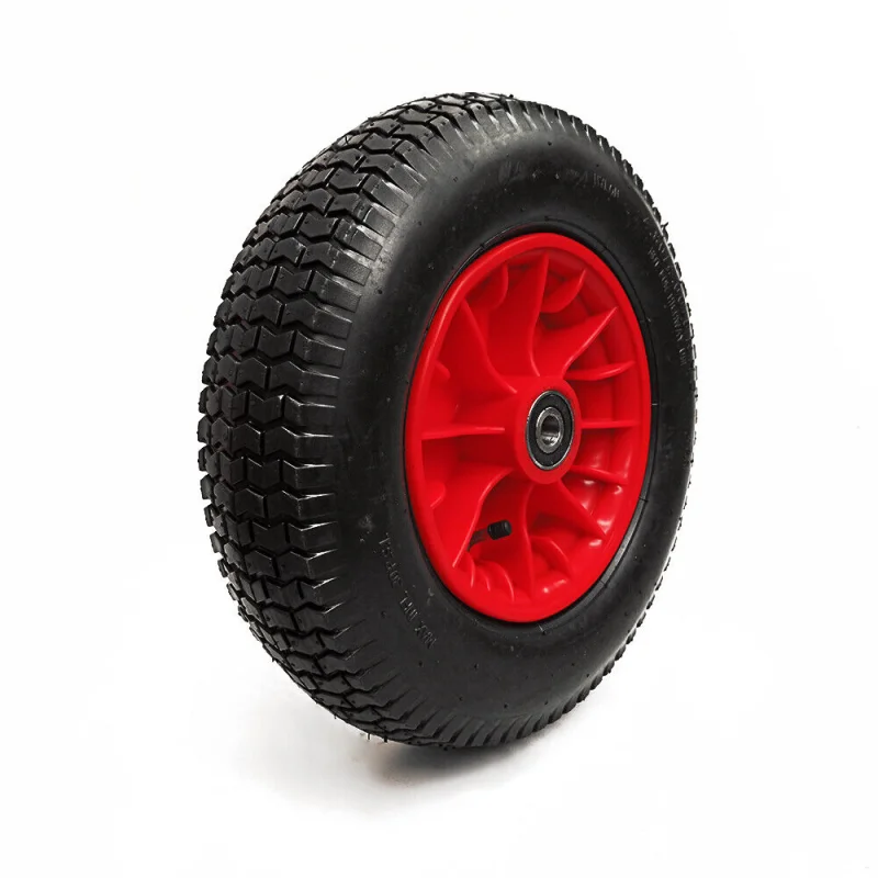 16-inch Pneumatic Wheelbarrow Wheel 4.80/4.00-8 with 19mm Bore – Durable Garden Trolley Tyre
