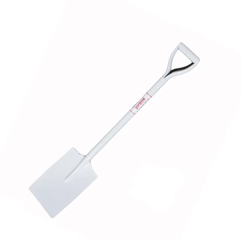 100CM Stainless Steel Square Mouth Shovel Concreters Shovel Gardening Outdoor