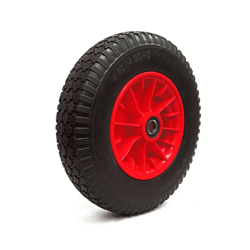 16″ 4.80/4.00-8 Solid Wheelbarrow Wheel 16mm Bore Rust Proof Trolley Tyre