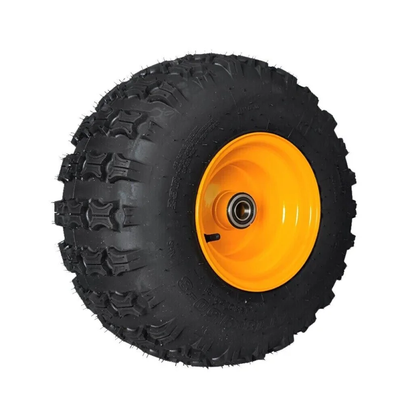 18″ x 9.5-8″ Inch Rear Wheel with Knobby Tyre for ATV, Quad, Buggy, Ride Mower – 25mm Bore Size