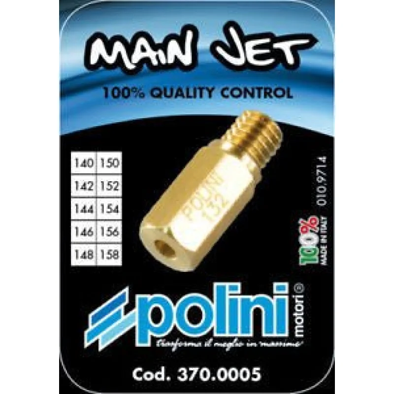 Polini Main Jet Kit for OKO, PWK, Keihin