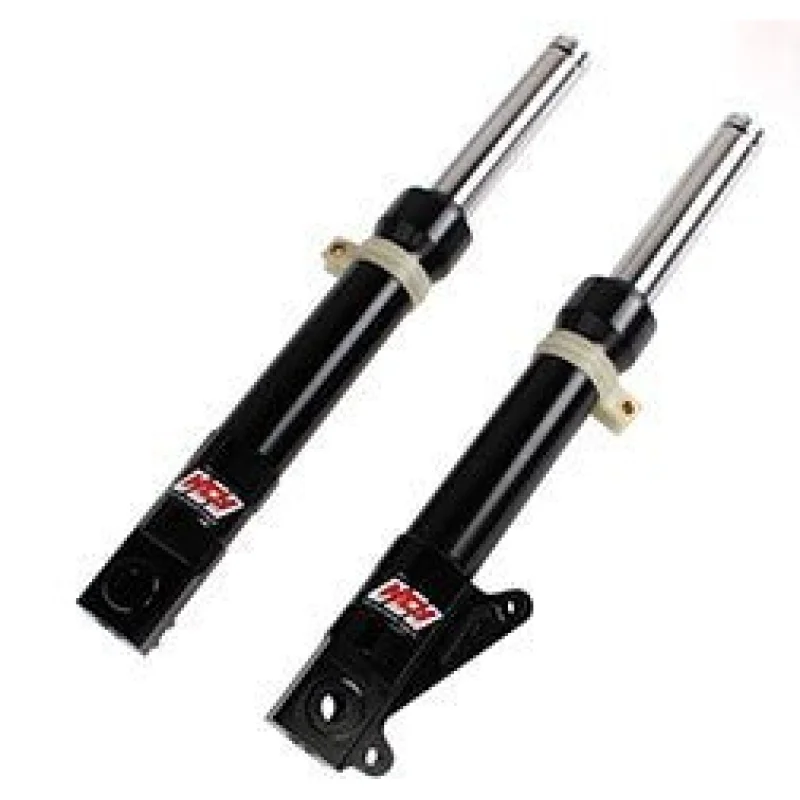 NCY Front Forks, Titanium – Black titanium