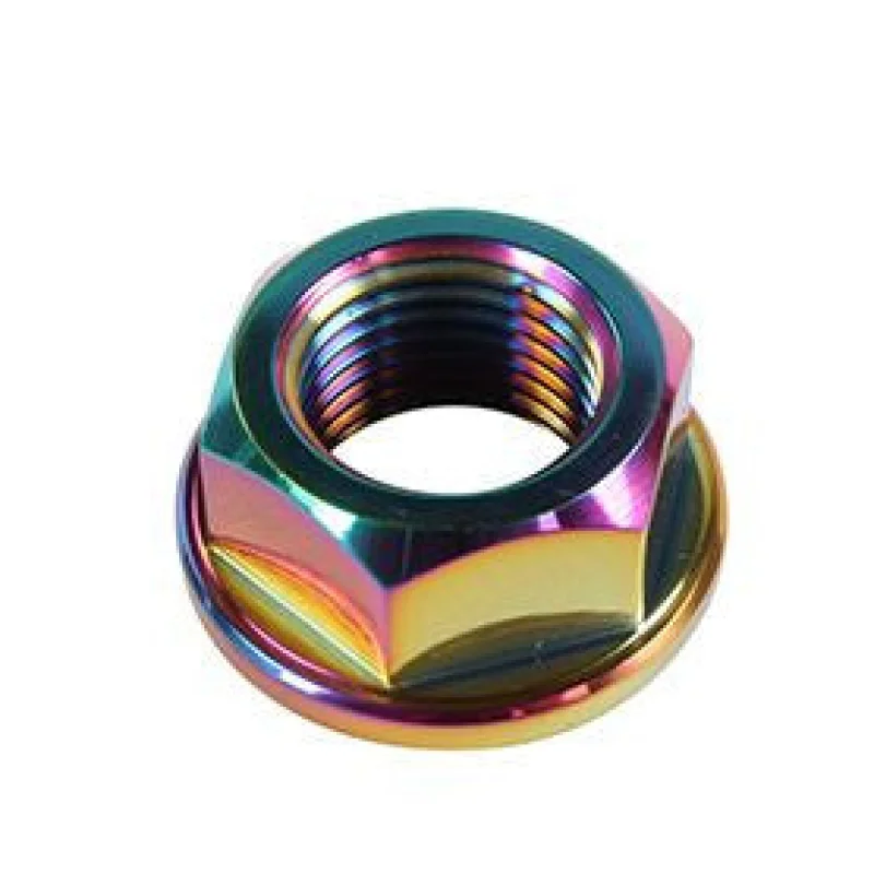 NCY GY6 Electroplated axle nut