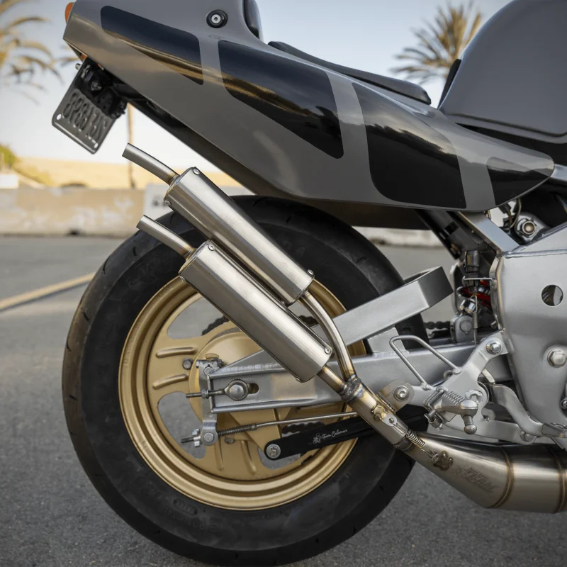 YSR 50 Twin Tip Stainless Exhaust