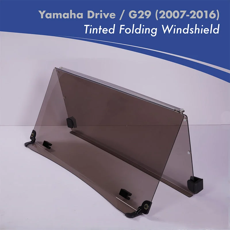 Yamaha Drive / G29 (2007-2016) Tinted Folding Windshield