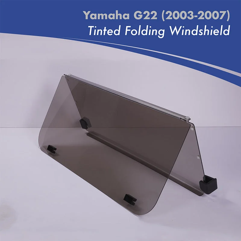 Yamaha G22 (2003-2007) Tinted Folding Windshield