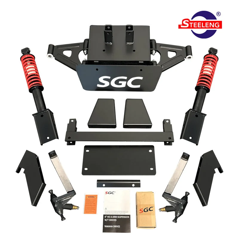 Yamaha Drive2 Electric IRS 6″ Coil-Over A-Arm Lift Kit | SGC